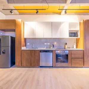  Apartamento Beautiful Loft In Parque 93 Colombia